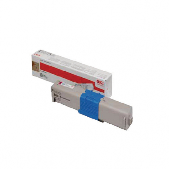 Oki C301/321 Magenta Original Toner Cartridge (44973534) 